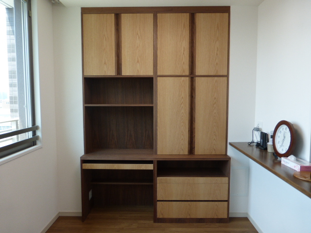 壁面収納　家具屋