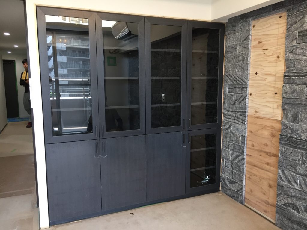 現場取付　別注家具